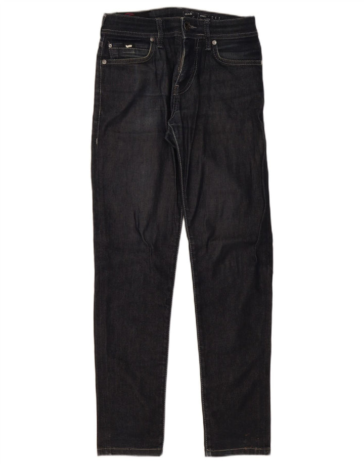Gas Γυναικείο Slim Jeans W28 L29 Navy Blue Cotton