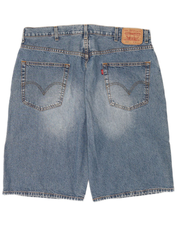 Levi's Mens 569 Straight Loose Fit τζιν σορτς W38 XL Μπλε βαμβακερό