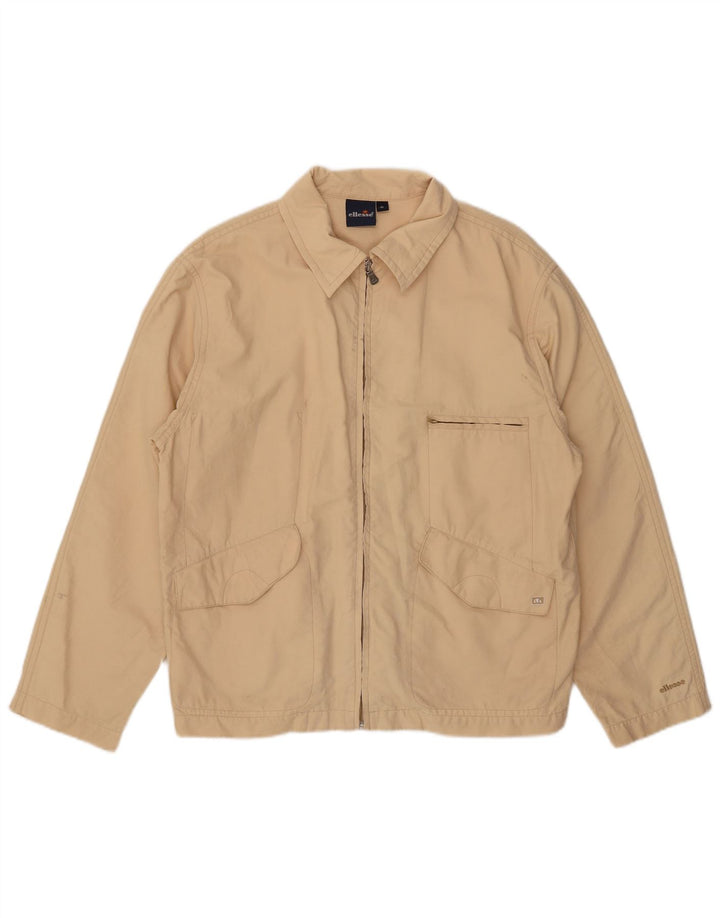 Ellesse Ανδρικό Μπουφάν Utility UK 42 XL Μπεζ βαμβακερό