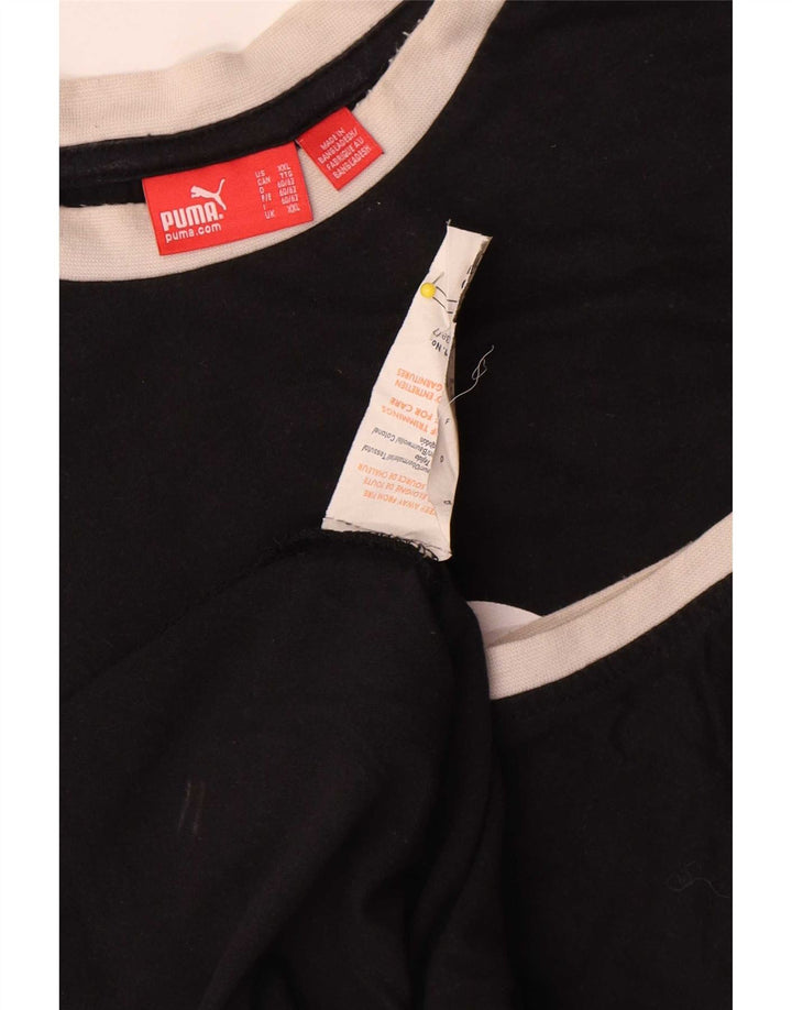 Ανδρικό γραφικό γιλέκο Puma 2XL μαύρο βαμβακερό