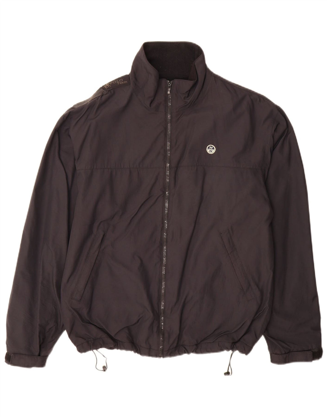 Ανδρικό μπουφάν North Sails Windbreaker UK 36 Small Black Polyamide