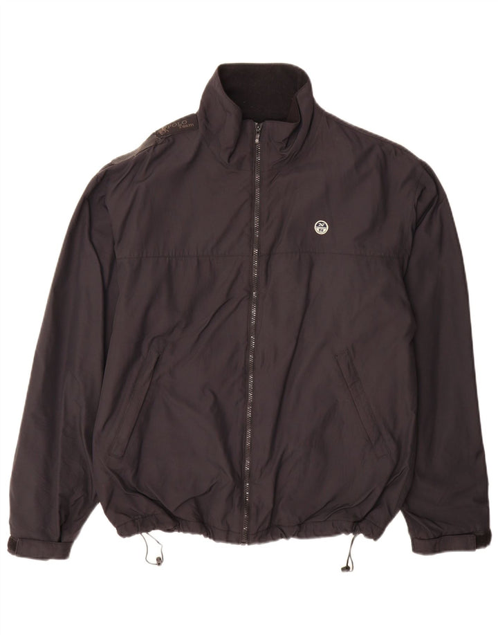 Ανδρικό μπουφάν North Sails Windbreaker UK 36 Small Black Polyamide