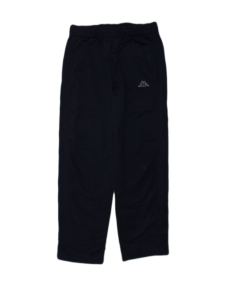 KAPPA Boys Tracksuit Trousers 9-10 Years XL Navy Blue Polyester | Vintage Kappa | Thrift | Second-Hand Kappa | Used Clothing | Messina Hembry 