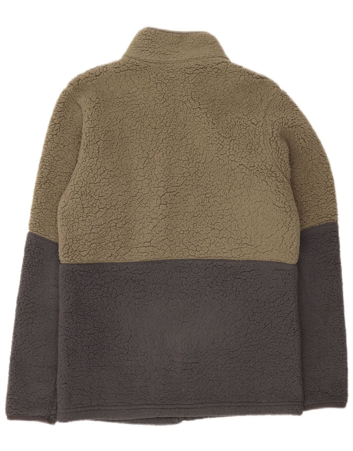 Ανδρικό μπουφάν Columbia Fleece UK 36 Small Khaki Colourblock Polyester