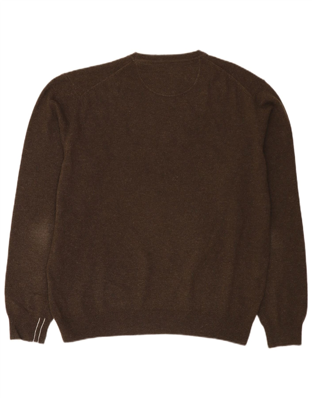 Ανδρικό πουλόβερ Marlboro Classics Crew Neck Jumper XL Καφέ Μαλλί