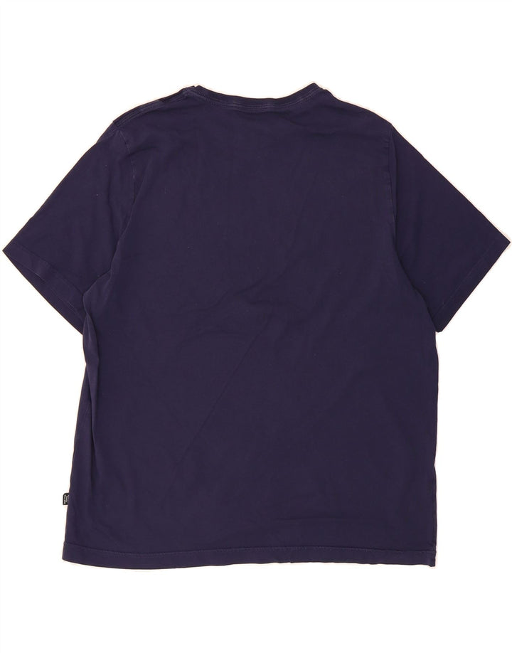 PUMA Mens T-Shirt Top XL Navy Blue Vintage Puma and Second-Hand Puma from Messina Hembry 