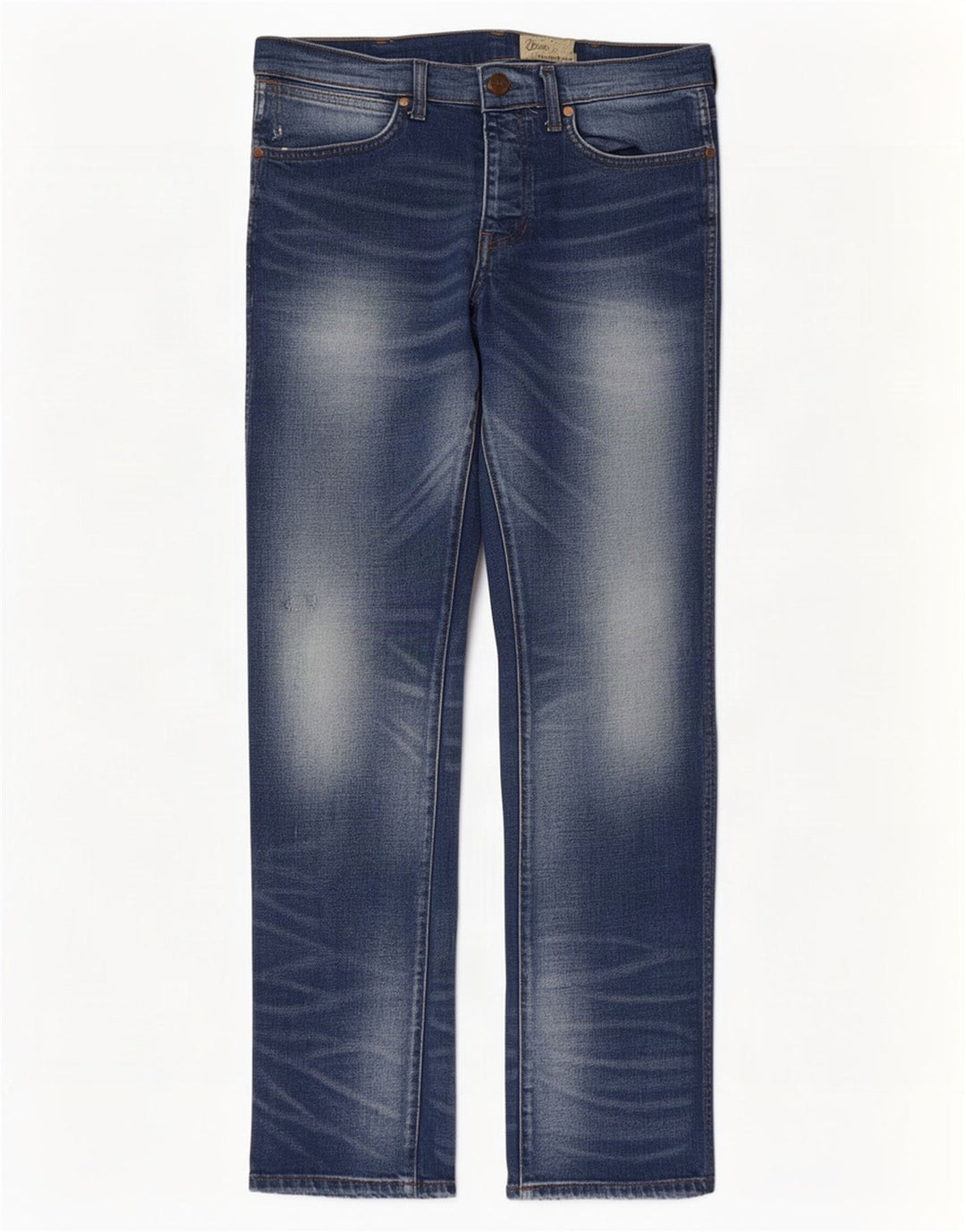 Ανδρικό τζιν Wrangler Spencer Straight W32 L32 Μπλε βαμβακερό