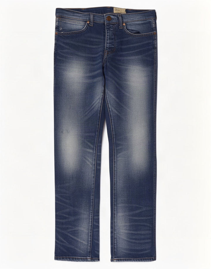 Ανδρικό τζιν Wrangler Spencer Straight W32 L32 Μπλε βαμβακερό