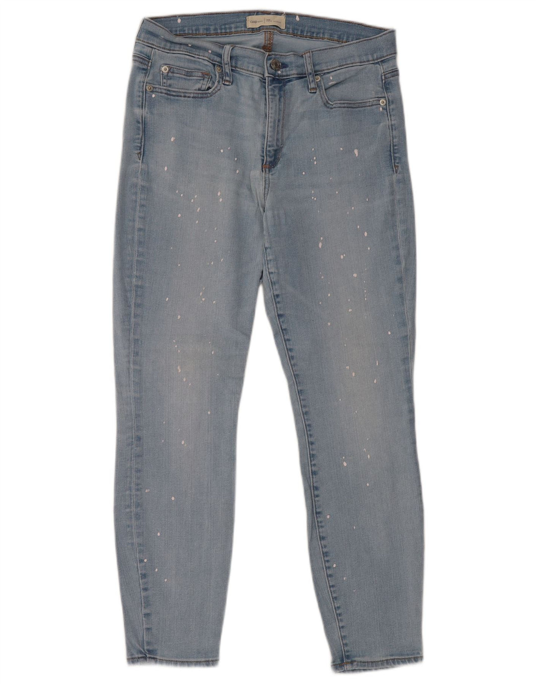 Gap Γυναικείο Skinny Jeans W30 L27 Βαμβακερό με μπλε στίγματα
