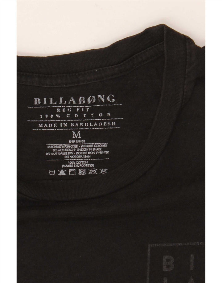 Billabong Ανδρικό T-Shirt Regular Fit Top Μεσαίο μαύρο βαμβακερό