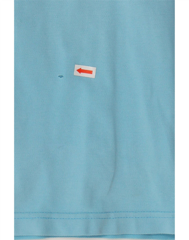 LOTTO Mens Polo Shirt Medium Blue