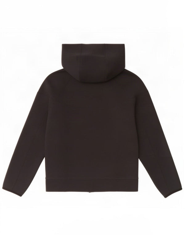 Πουλόβερ Nike Boys Zip Hoodie 12-13 ετών, μεγάλο μαύρο βαμβακερό