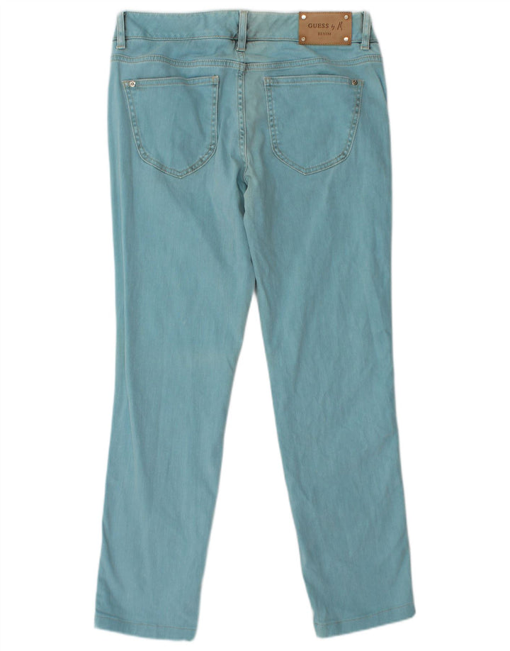 GUESS BY MARCIANO Γυναικεία κανονική εφαρμογή Slim τζιν W31 L27 Μπλε βαμβακερό