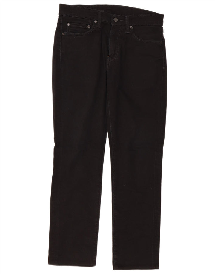 Levi's Mens 511 Slim Jeans W32 L30 Μαύρο βαμβακερό