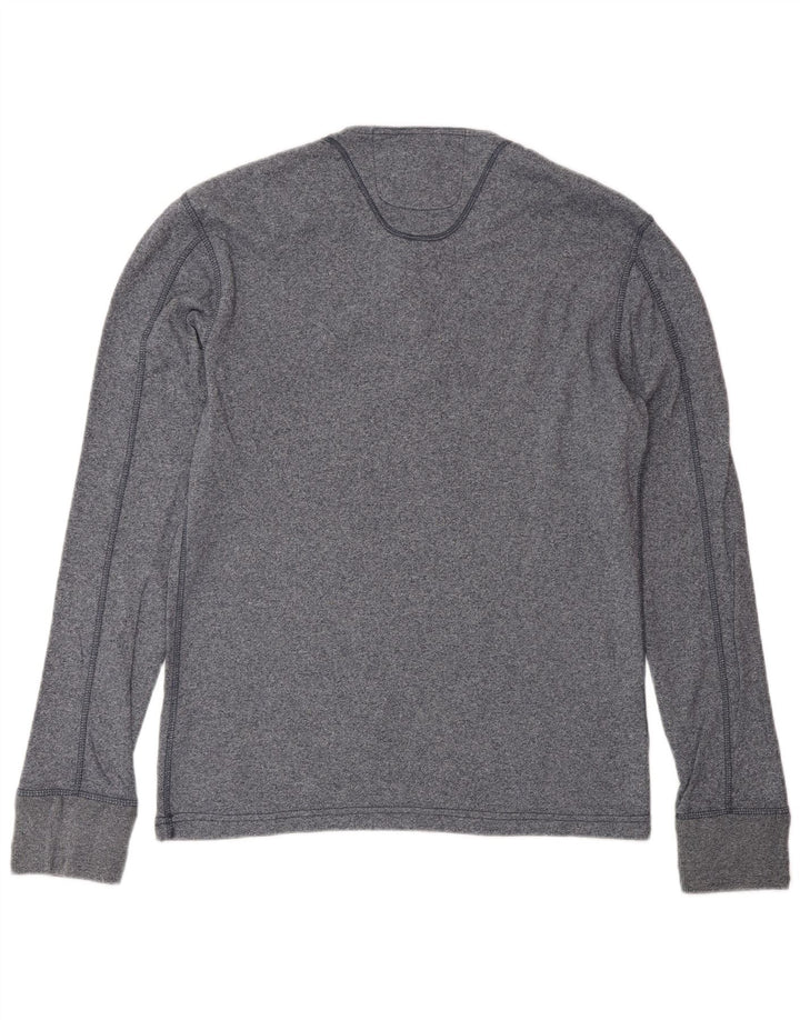 Ανδρικό τοπ SUPERDRY Μακρυμάνικο XL Navy Blue Cotton