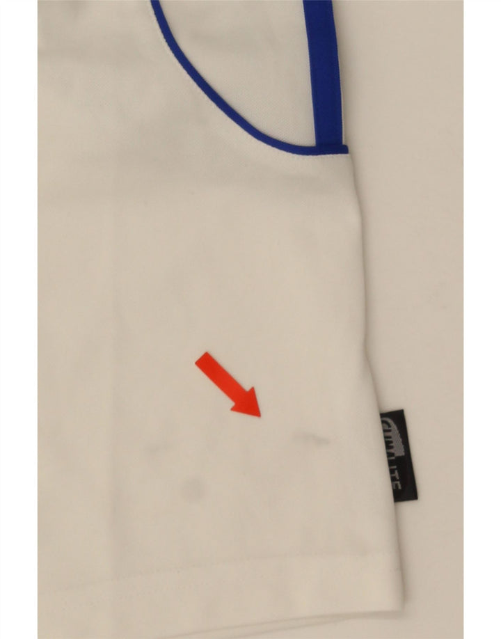 Ανδρικό αθλητικό σορτς Adidas Climalite Small White Colourblock Polyester