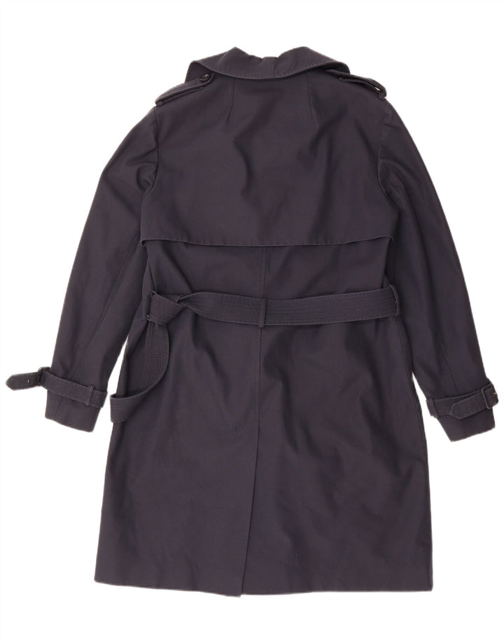 WAREHOUSE Γυναικεία καμπαρντίνα UK 16 Large Navy Blue Polyester