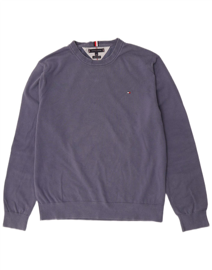 Ανδρικό φούτερ Tommy Hilfiger Jumper 3XL Blue Cotton