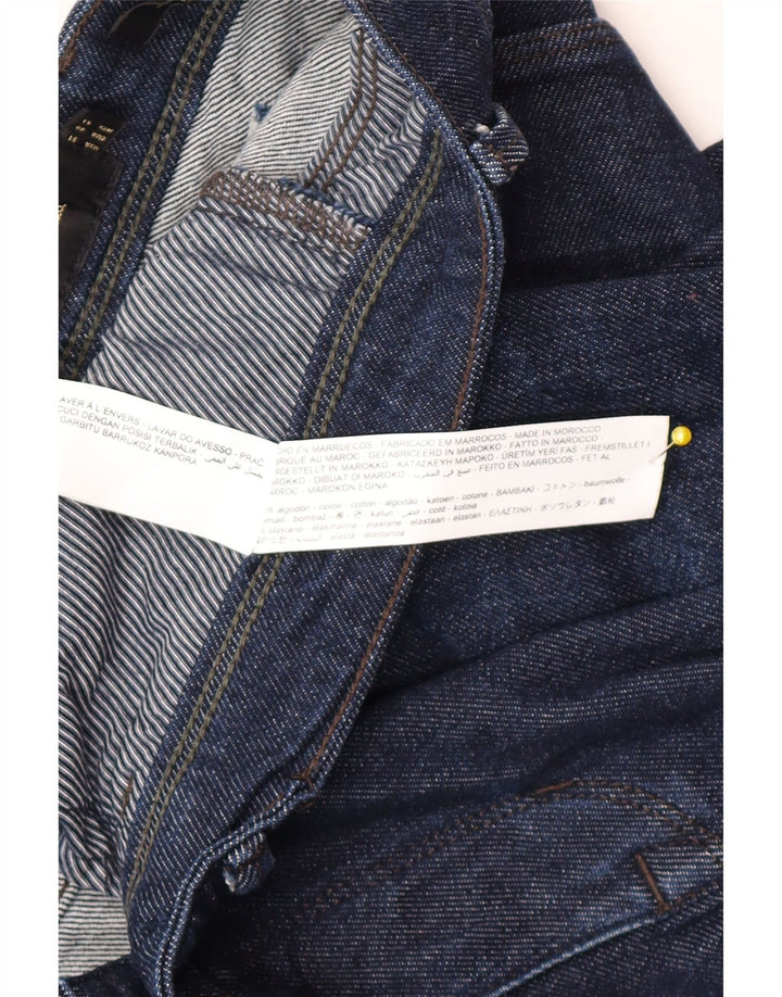 Massimo Dutti Ανδρικό Slim Jeans EU 40 Medium W31 L28 Navy Blue Cotton