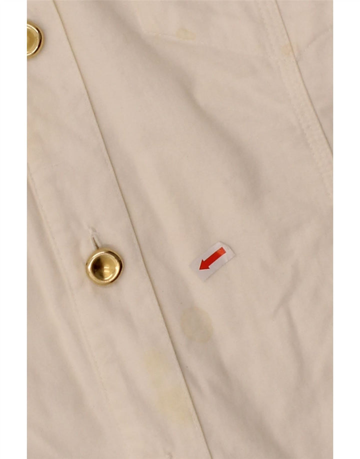 LAUREL Womens Shirt EU 38 Medium White Cotton Vintage Laurel and Second-Hand Laurel from Messina Hembry 