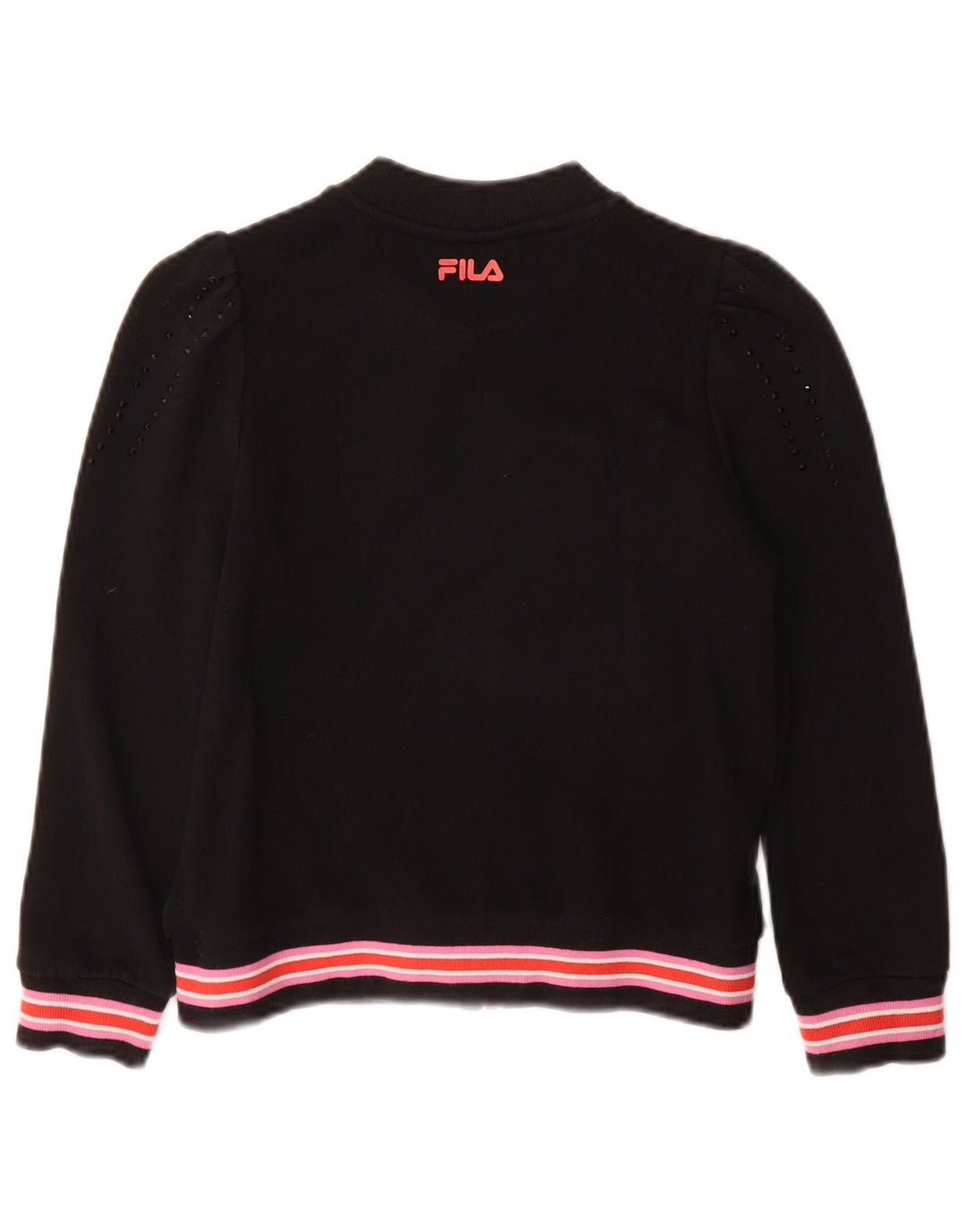 FILA Κοριτσίστικες φόρμες Top Jacket 9-10 Years Black Cotton