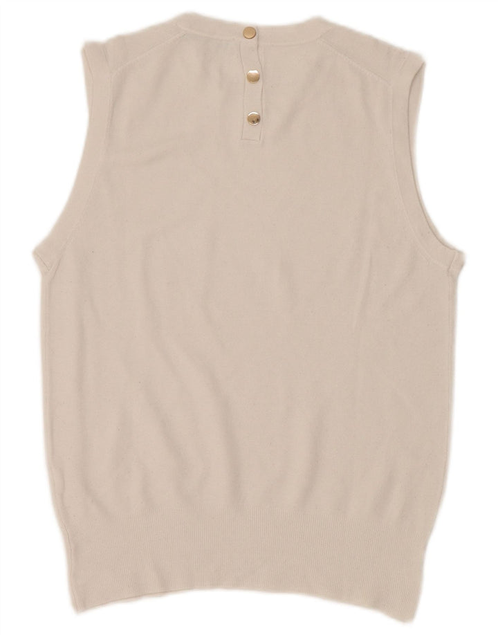 Zara Γυναικείο Γιλέκο Τοπ UK 12 Medium White