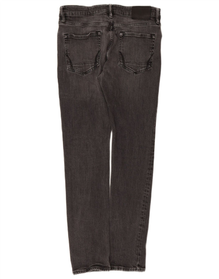 ALL SAINTS Ανδρικό Rex Slim Jeans W32 L30 Γκρι βαμβακερό