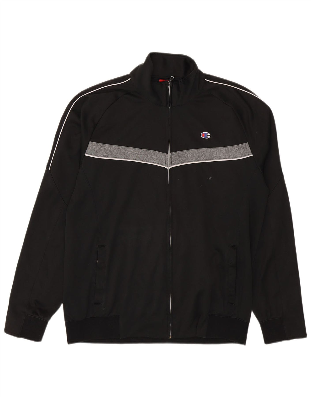 Ανδρική φόρμα Champion Top Jacket XL Black Colourblock Polyester