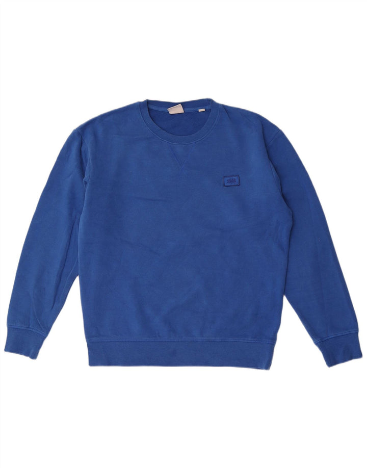 Ανδρικό φούτερ Jack & Jones Jumper Μεσαίο μπλε βαμβακερό