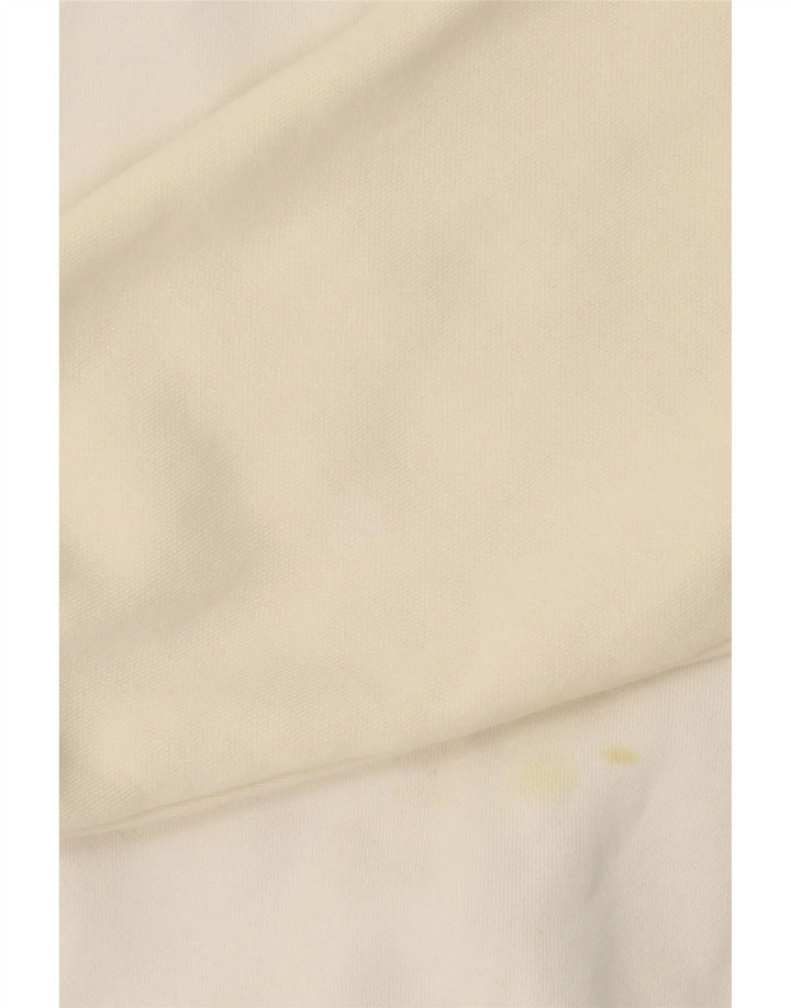 PUMA Womens Graphic Sweatshirt Jumper UK 14 Medium White Cotton Vintage Puma and Second-Hand Puma from Messina Hembry 