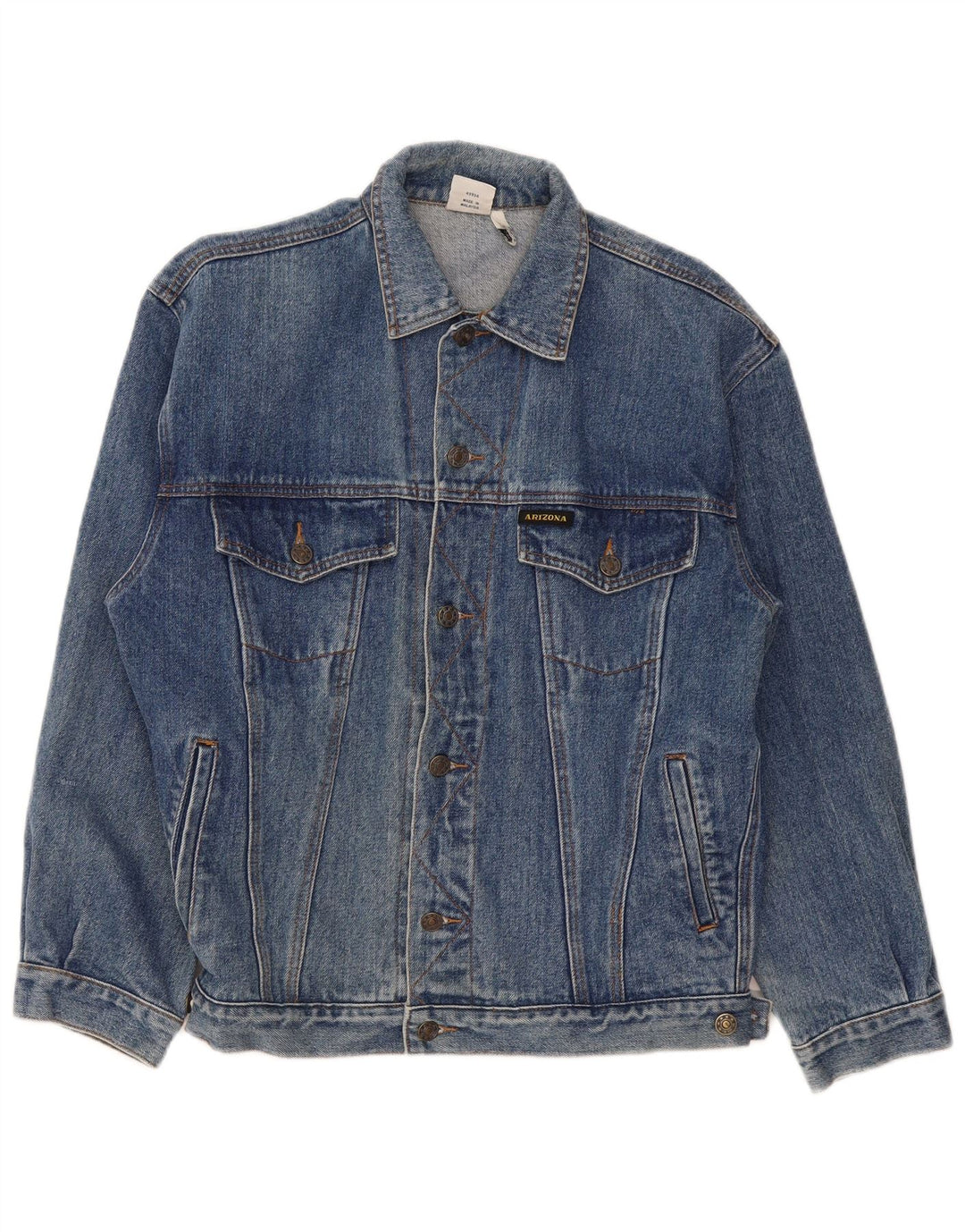 Ανδρικό τζιν μπουφάν Arizona UK 34 XS Blue Cotton
