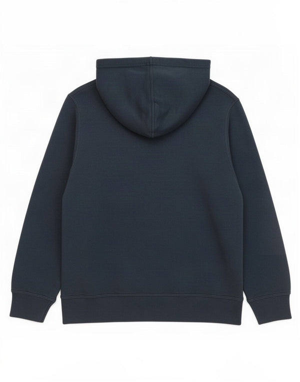 Nike Boys Graphic Hoodie Jumper 12-13 ετών Large Navy Blue Cotton