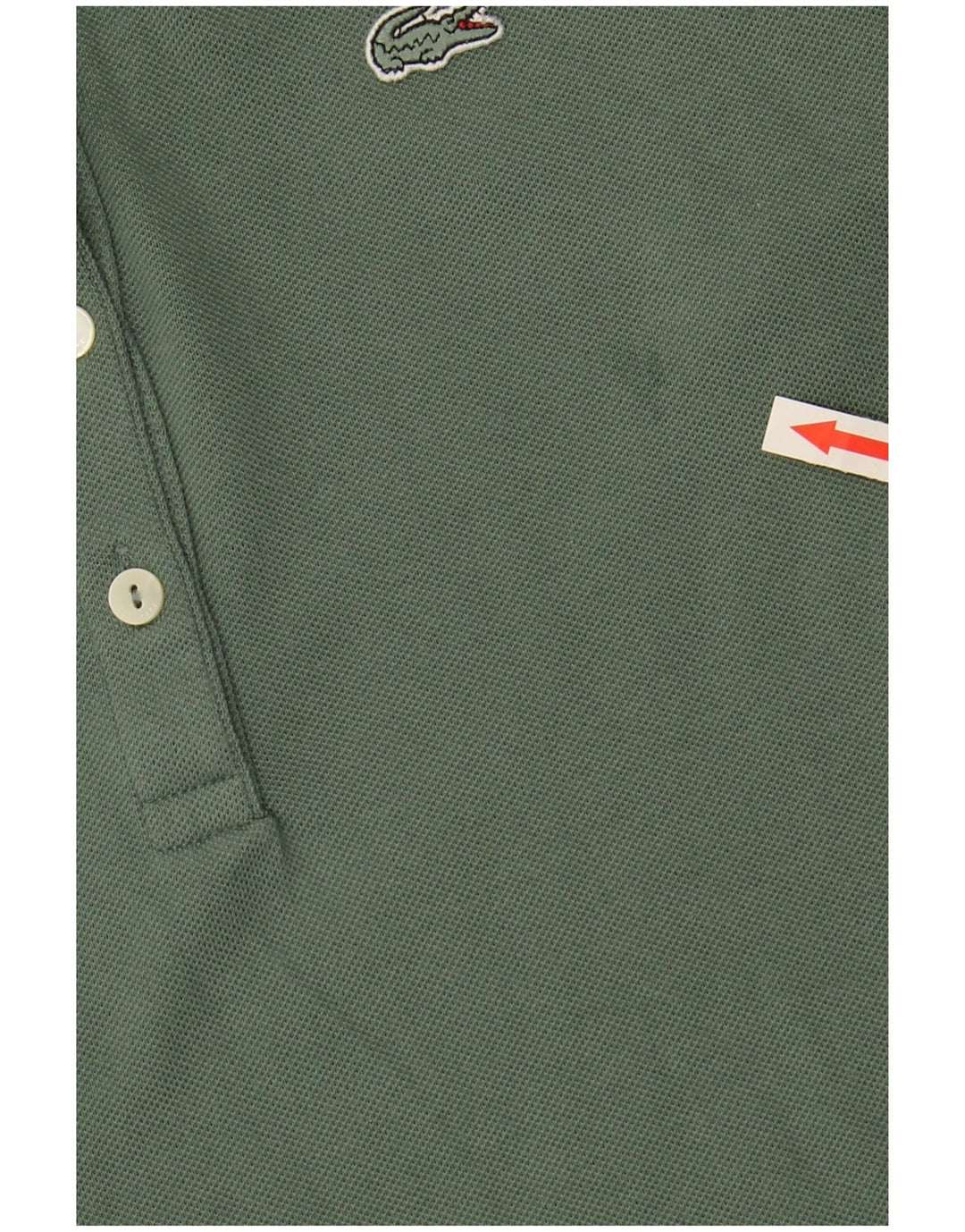 LACOSTE Γυναικείο πουκάμισο Polo Slim Fit Μέγεθος 38 Medium Khaki