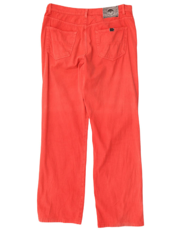 Ανδρικό ίσιο casual παντελόνι Trussardi W36 L30 Red