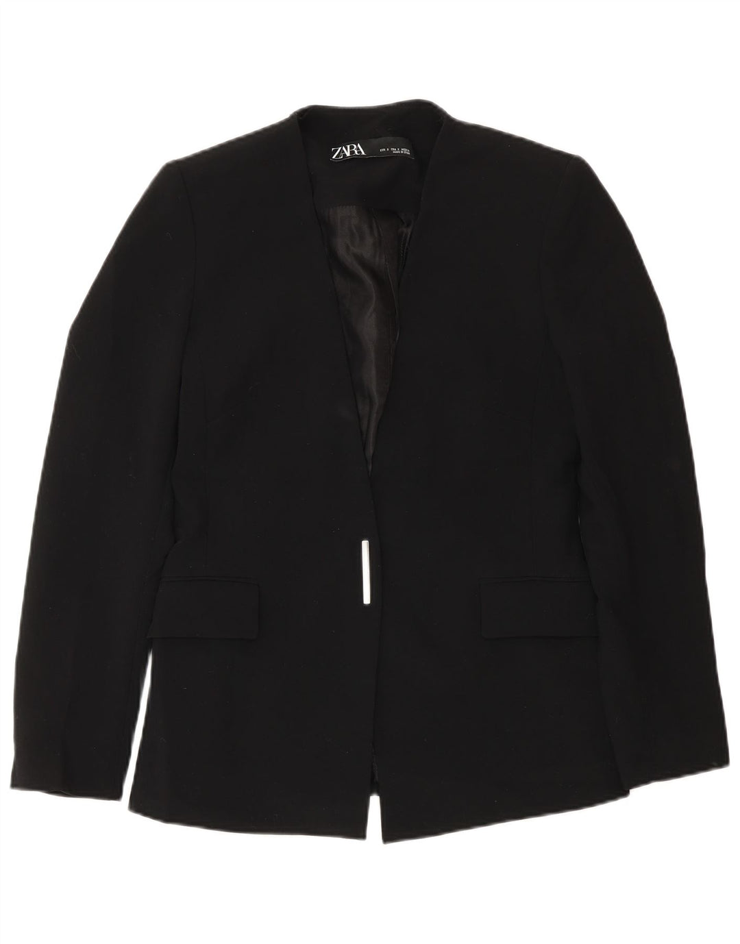 Zara Γυναικείο Μπουφάν UK 10 Small Black