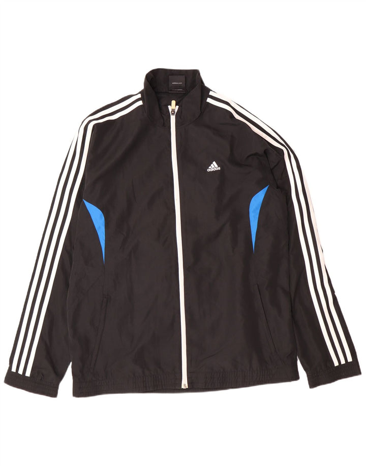 Ανδρική φόρμα Adidas Top Jacket UK 40/42 Μεσαίο Μαύρο Πολυεστέρα