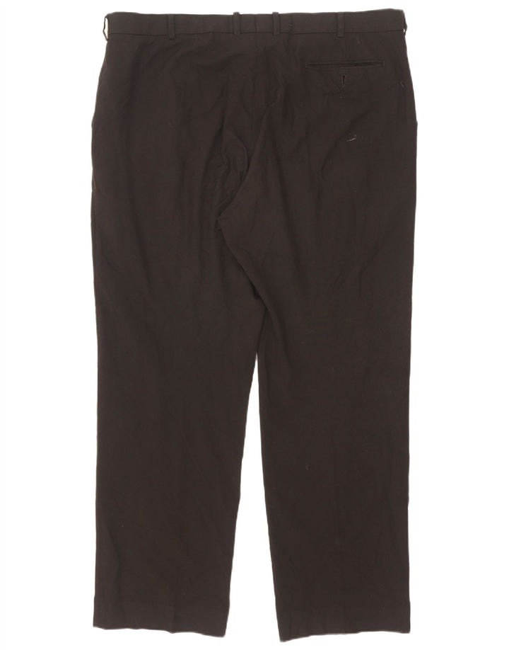 Ανδρικό ίσιο παντελόνι Marks & Spencer Tailored Suit W40 L31 Μαύρο