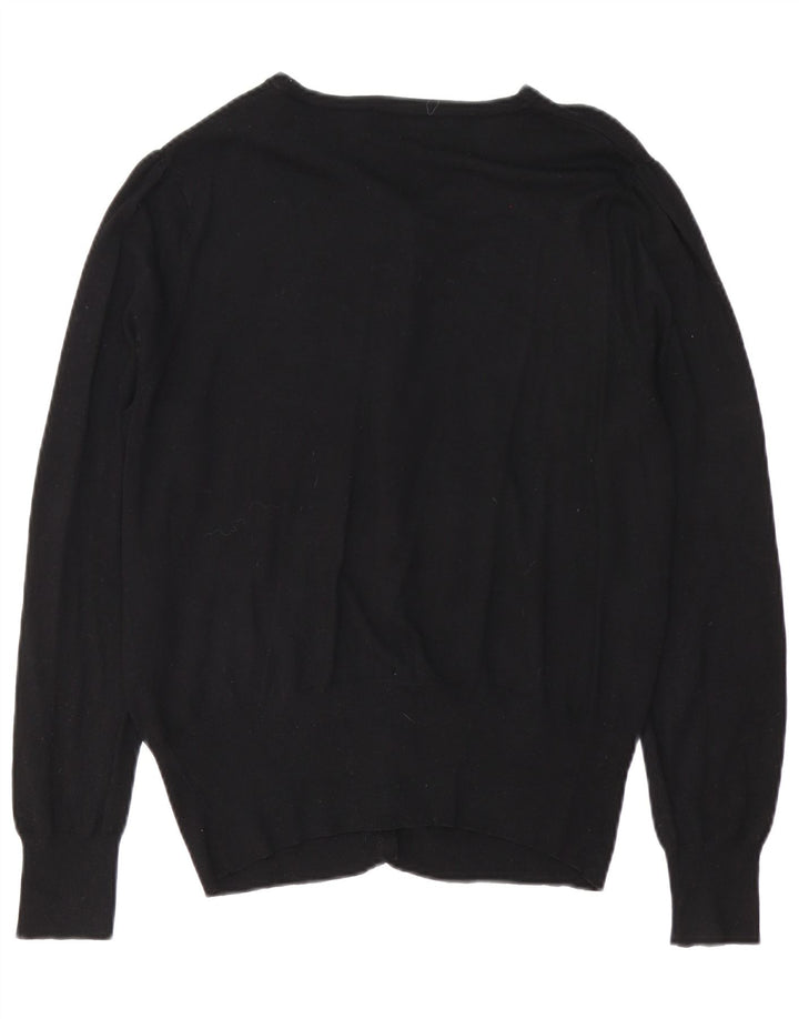 Marks & Spencer Γυναικεία Ζακέτα πουλόβερ UK 16 Large Μαύρο