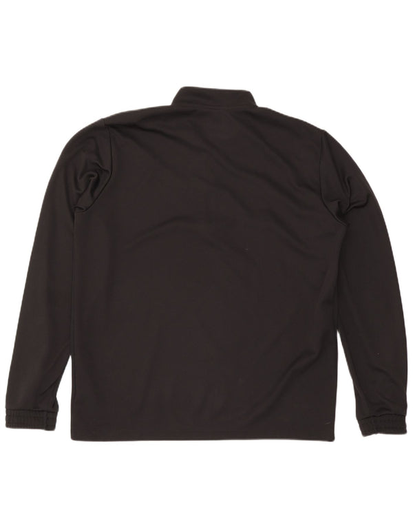 Adidas Ανδρική φόρμα πουλόβερ με φερμουάρ Aeroready Top XL Μαύρο Πολυεστέρας