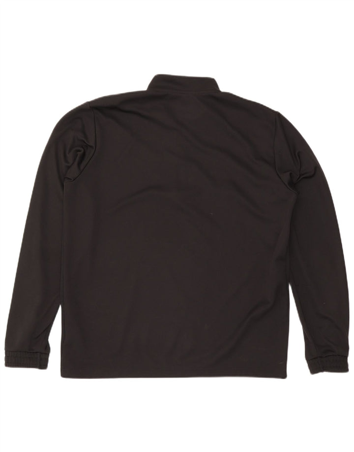 Adidas Ανδρική φόρμα πουλόβερ με φερμουάρ Aeroready Top XL Μαύρο Πολυεστέρας