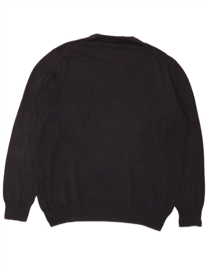 Ανδρικό πουλόβερ Zara Crew Neck Jumper XL Μαύρο