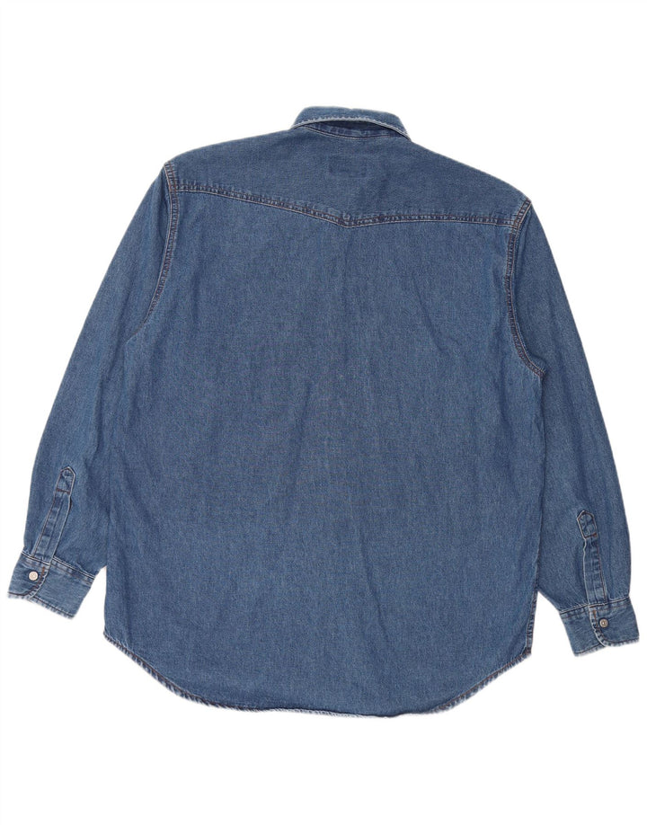 Ανδρικό τζιν πουκάμισο Carrera Μέγεθος 39/40 Μεσαίο Μπλε Βαμβακερό