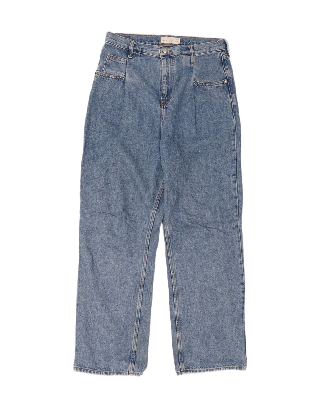 Topshop Γυναικείο ίσιο τζιν W30 L32 Blue Polyester