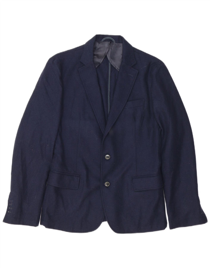 Trussardi Jeans Ανδρικό Μπουφάν Blazer 2 Κουμπιών IT 48 Medium Navy Blue