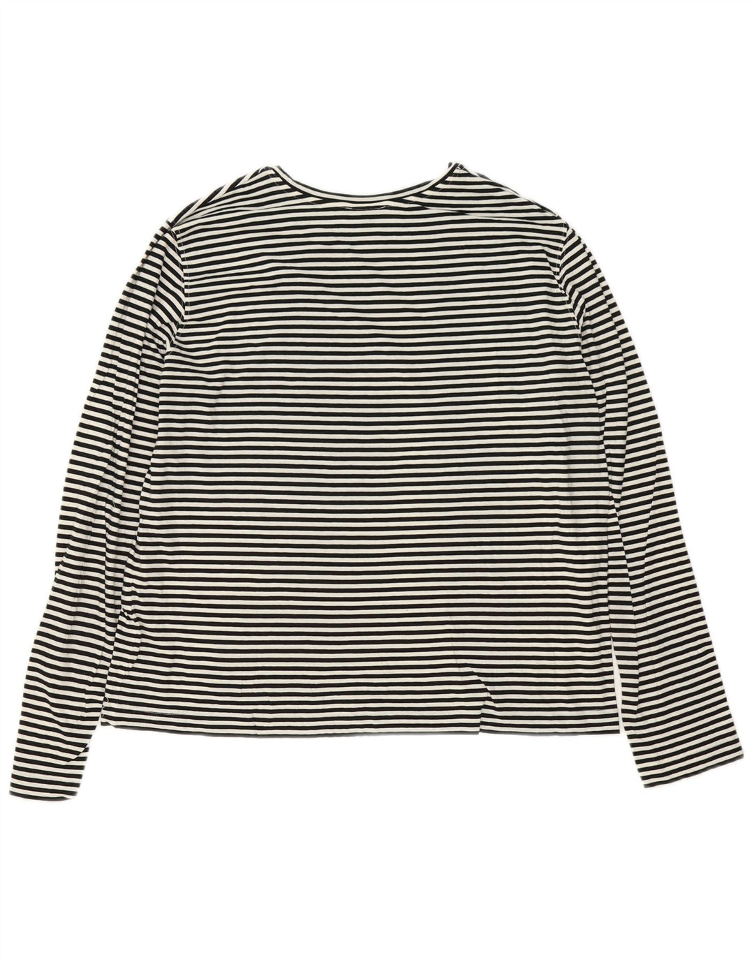 Massimo Dutti Γυναικείο μακρυμάνικο UK 16 Large White Pinstripe
