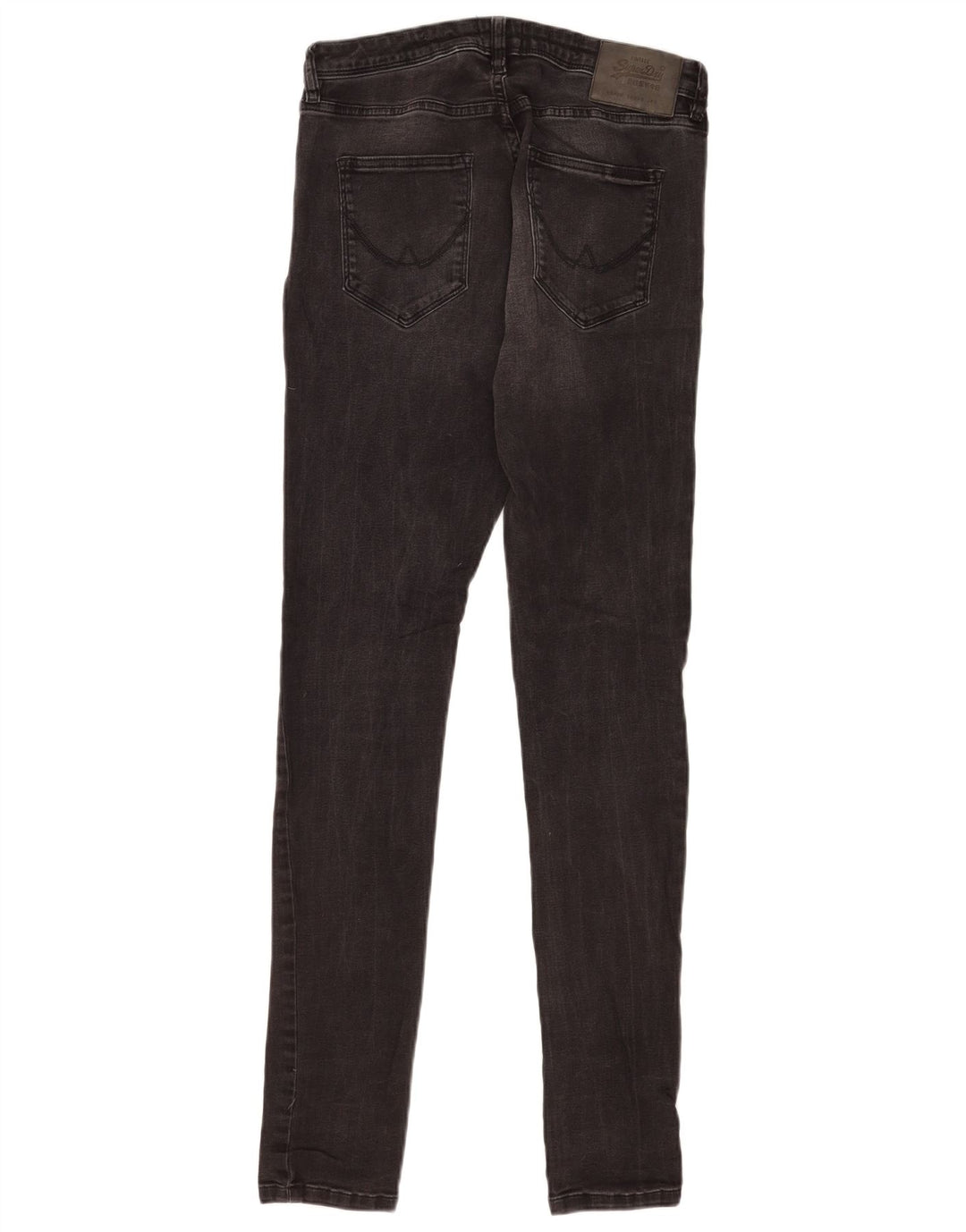 Superdry Γυναικείο Skinny Jeans W32 L34 Γκρι βαμβακερό