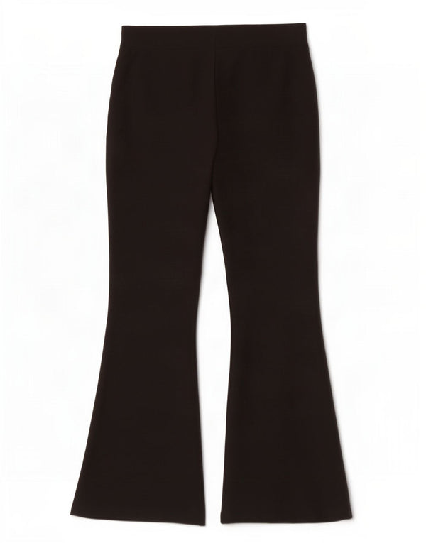 Marks & Spencer Γυναικείο Flare Casual Παντελόνι UK 12 Medium W30 L28 Μαύρο