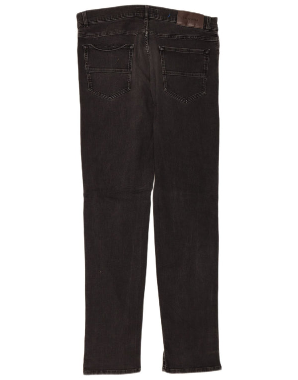 TRUSSARDI Mens Slim Jeans IT 52 XL W36 L36 Grey Cotton