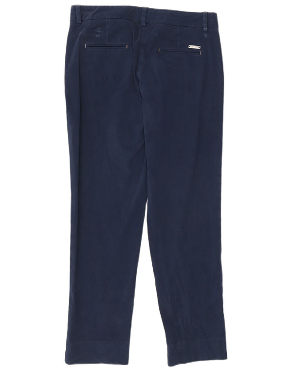 Cerruti 1881 Γυναικείο λεπτό παντελόνι Chino IT 42 Medium W30 L27 Navy Blue