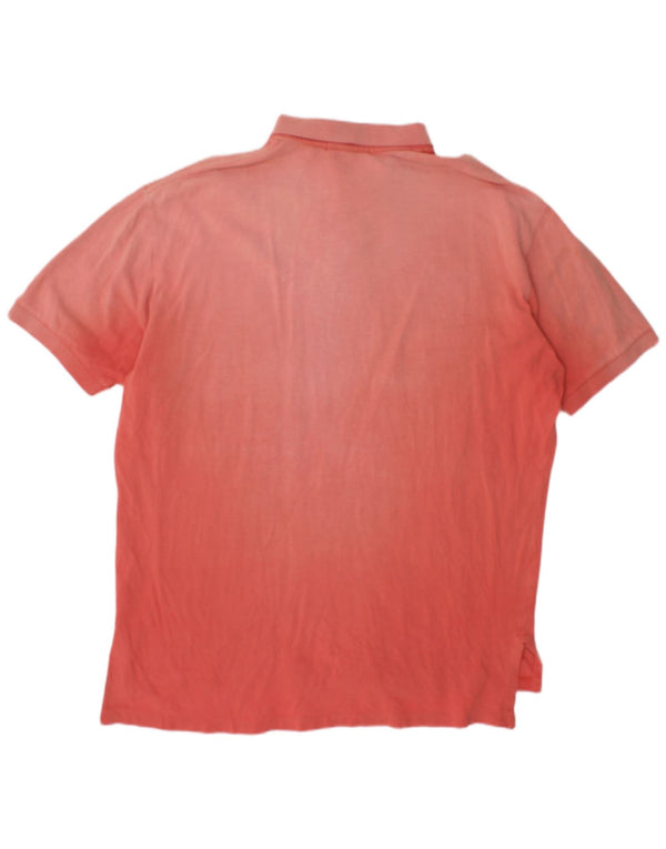 Polo Ralph Lauren Ανδρικό πουκάμισο Polo 2XL Pink Tie Dye